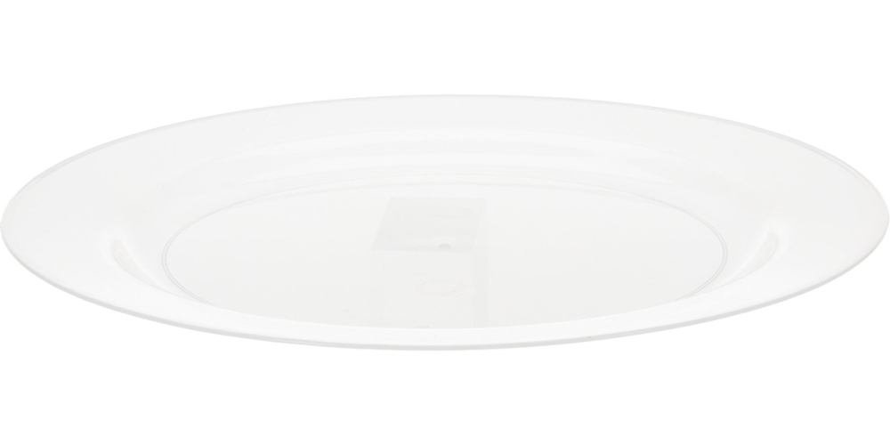 Plastik tallerkner 23 cm, 4-pak