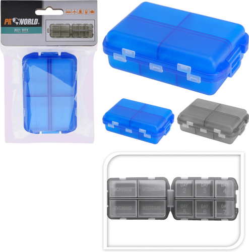 Pilleæske med 10 rum