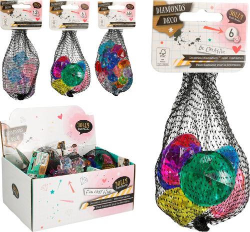 Deko diamanter i net