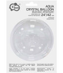 Krystal bobleballon 42 cm