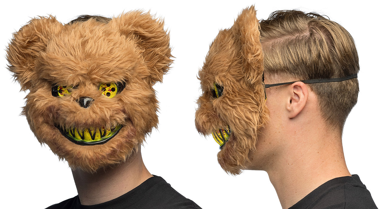 Blodig bjørn maske