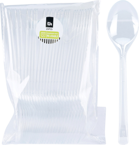 Plastik bestik, skeer 25-pak