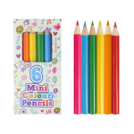 Mini farveblyanter 6-pak