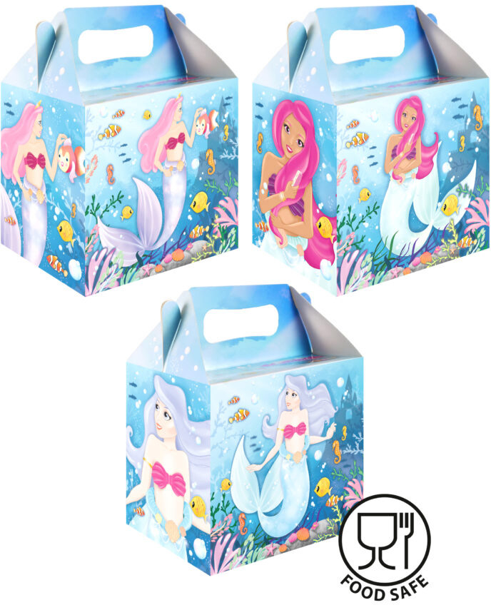 Havfrue snackbox 14x9,5x12 cm