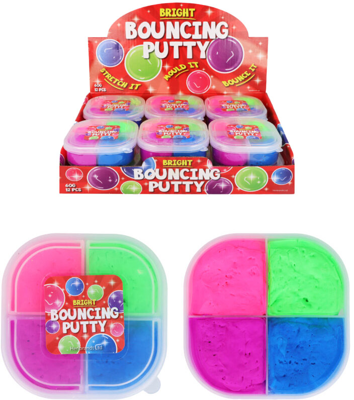 Bouncing Putty 30 g, 4 farver