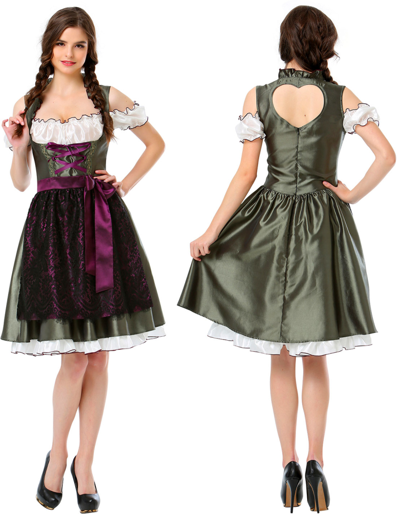 Pretty Beer Maid kjole, L