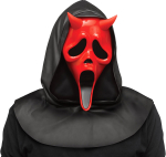 GhostFace djævel maske med hætte