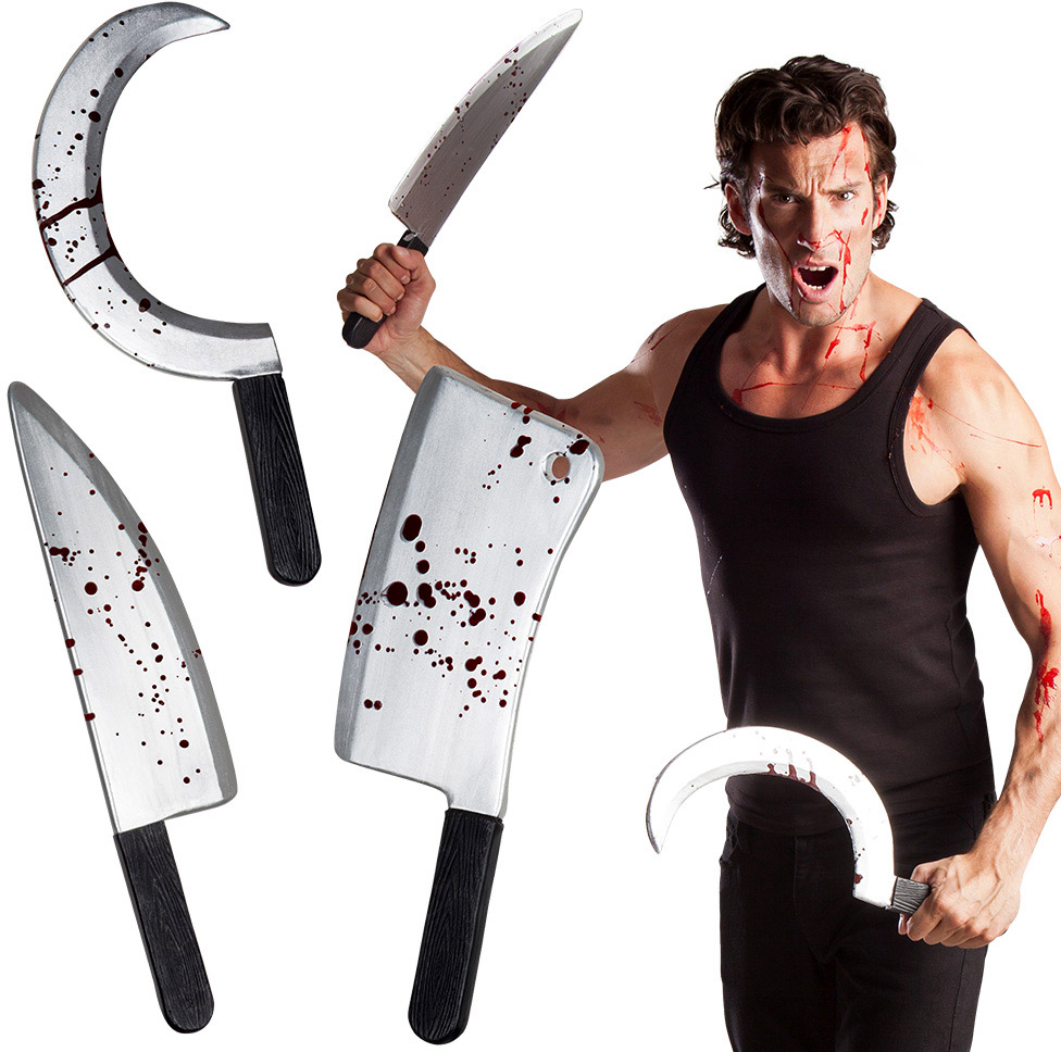 Blodig kniv, assorteret