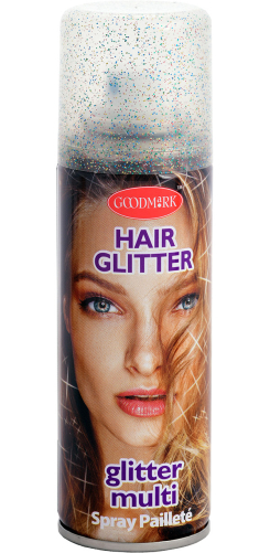 Hårfarve spray glitter, kulørt