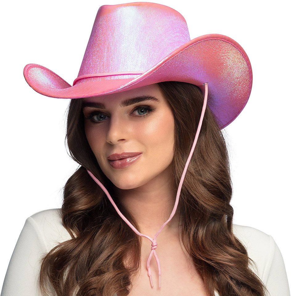 Cowboyhat pink perlemor