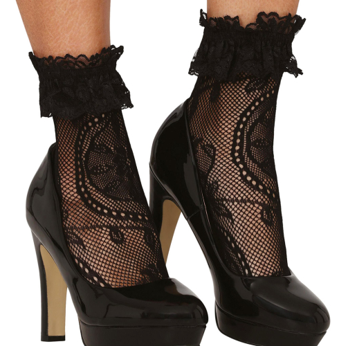 Blondestrømper, sort