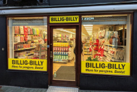 Korting Billy Billig-Billy - Mere for pengene! - Kostumer og 10 krs marked