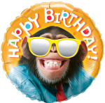 Folieballon Happy Birthday abe