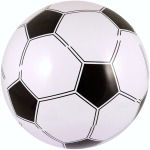 Oppustelig fodbold 40 cm