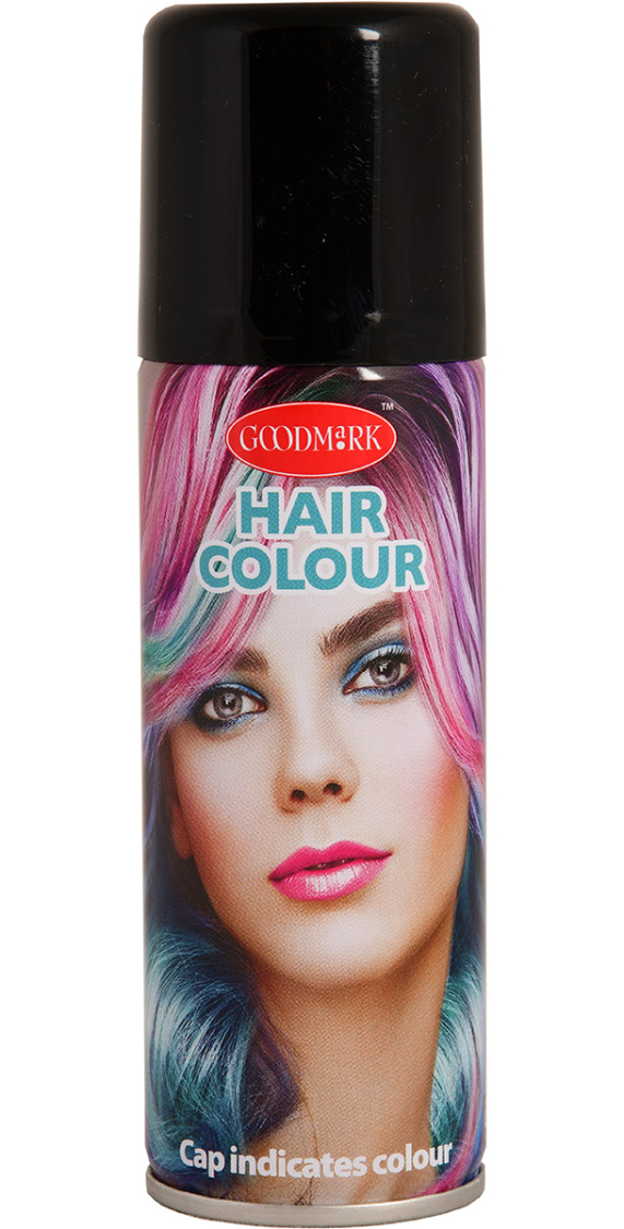 Hårfarve spray 125 ml, sort