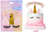 Happy Birthday unicorn kagepynt