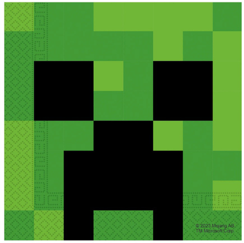 Minecraft servietter 20-pak