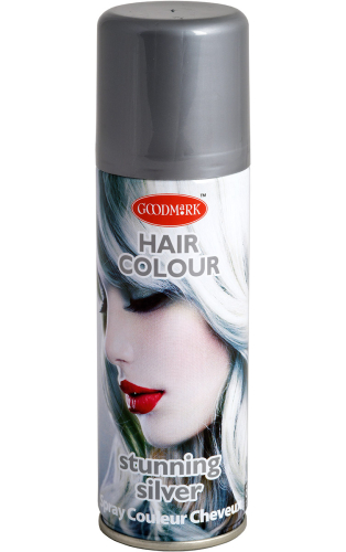 Hårfarve spray 125 ml, sølv