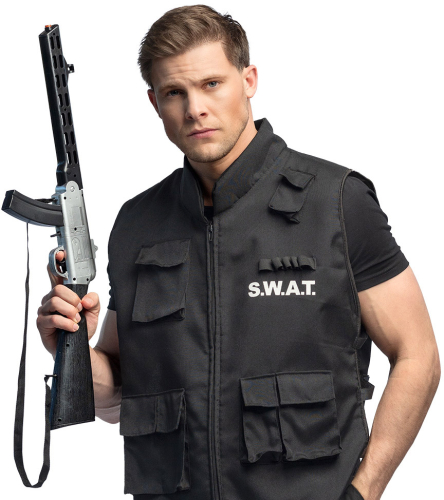 SWAT gevær med lyd 67 cm