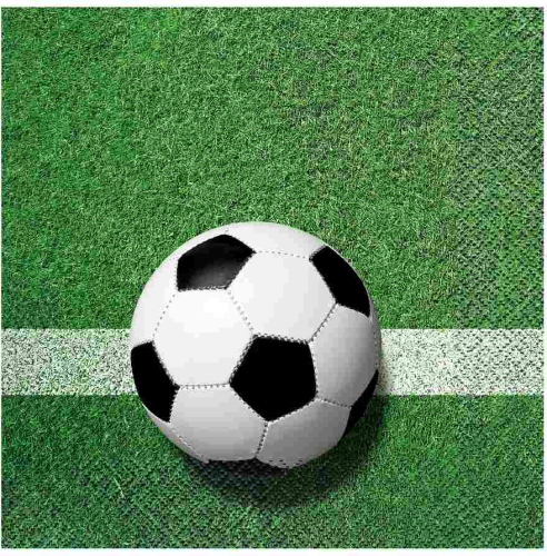 Fodbold servietter 20-pak