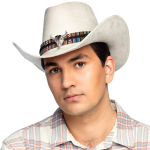 Cowboyhat Django, creme