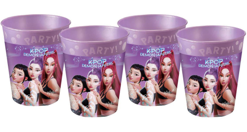 K-Pop plastkrus 4-pak