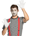Handsker, XL, hvid