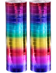 Serpentiner regnbue metallic 2pk