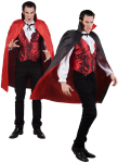 Vampyr kappe 120 cm, vendbar