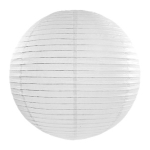 Papirlanterne 35 cm, hvid