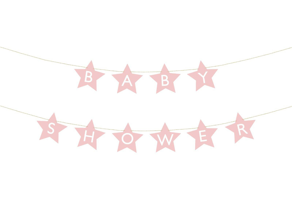 Babyshower guirlande 2,9m, pige
