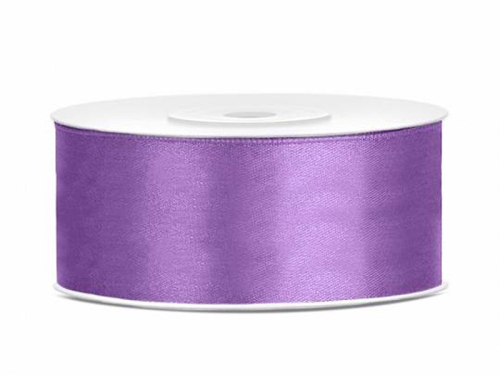 Silkebånd lavendel 25 mm x 25 m