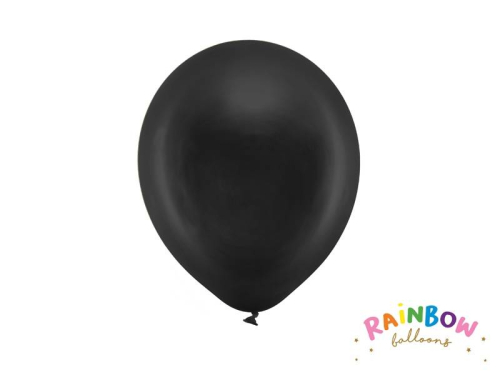 Balloner sort 23 cm 10-pak