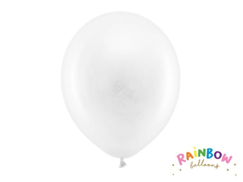 Balloner hvid 30 cm 10-pak
