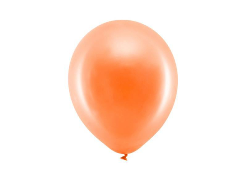 Balloner orange metallic 100-pak
