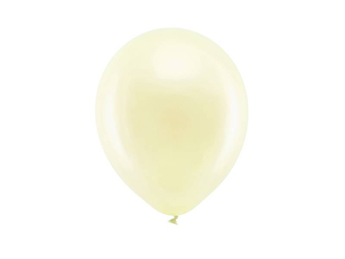 Balloner creme metallic 100-pak