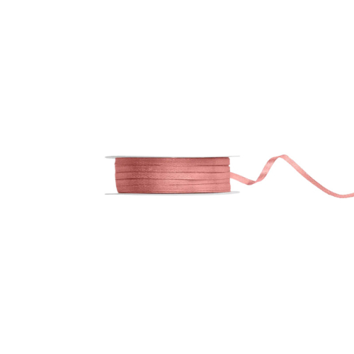 Satinbånd dusty rose 3 mm x 50 m