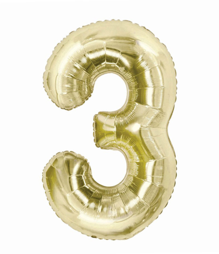 Tal ballon 3 champagne 85 cm