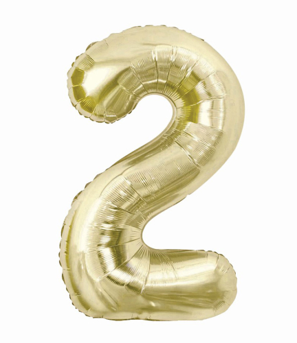 Tal ballon 2 champagne 85 cm