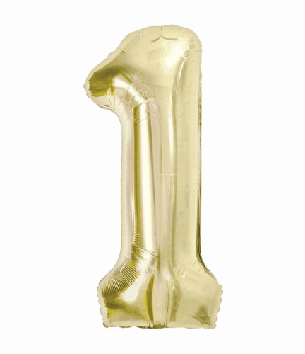 Tal ballon 1 champagne 85 cm