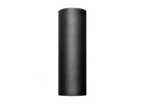 Tyl 15 cm x 9 m sort