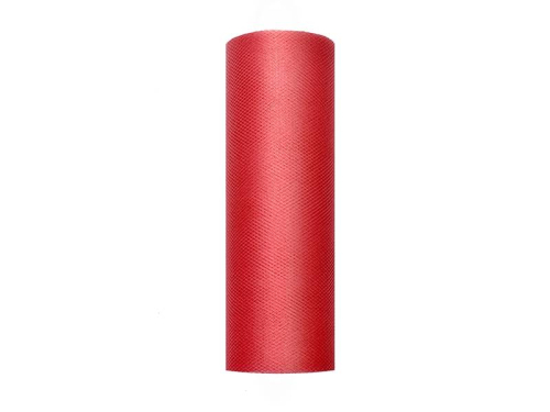 Tyl 15 cm x 9 m rød