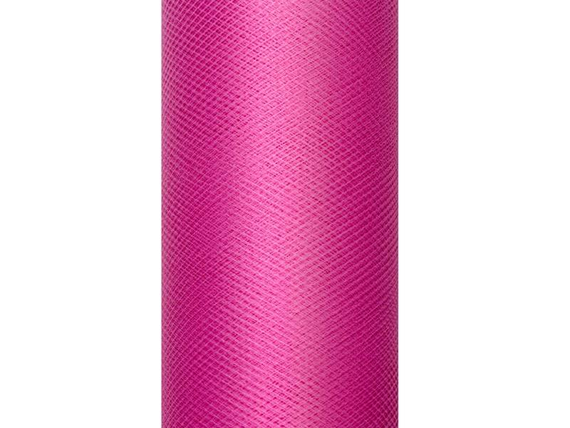 Tyl 15 cm x 9 m fuchsia