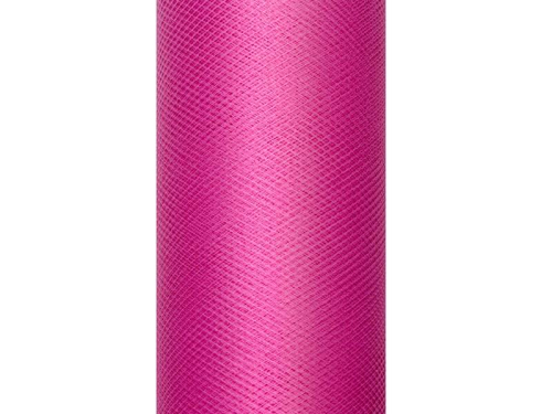 Tyl 15 cm x 9 m fuchsia