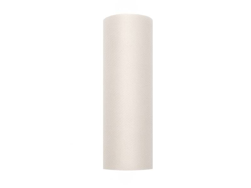 Tyl 15 cm x 9 m creme