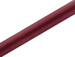 Satin stof 36 cm x 9 m mørkerød