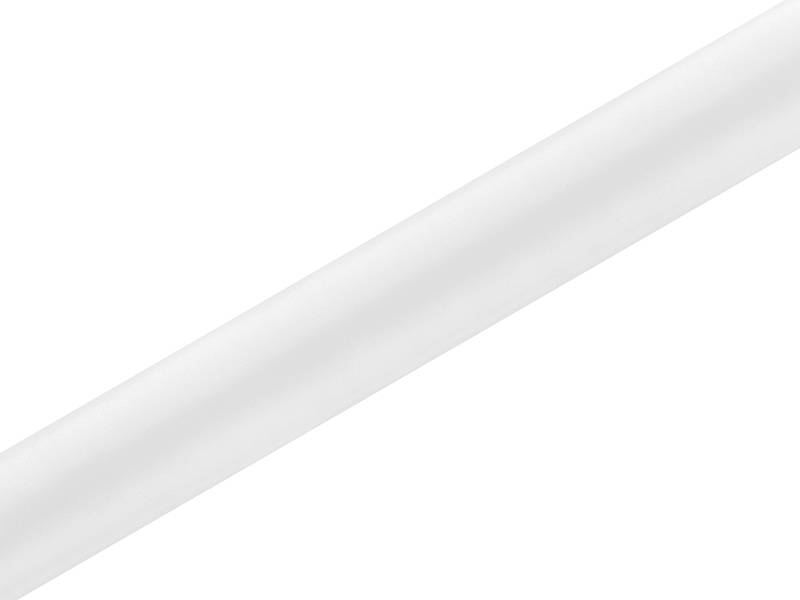 Satin stof 36 cm x 9 m hvid