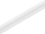Satin stof 36 cm x 9 m hvid