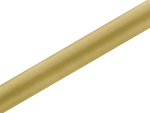 Satin stof 36 cm x 9 m guld