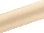 Satin stof 16cm x 9m lys fersken